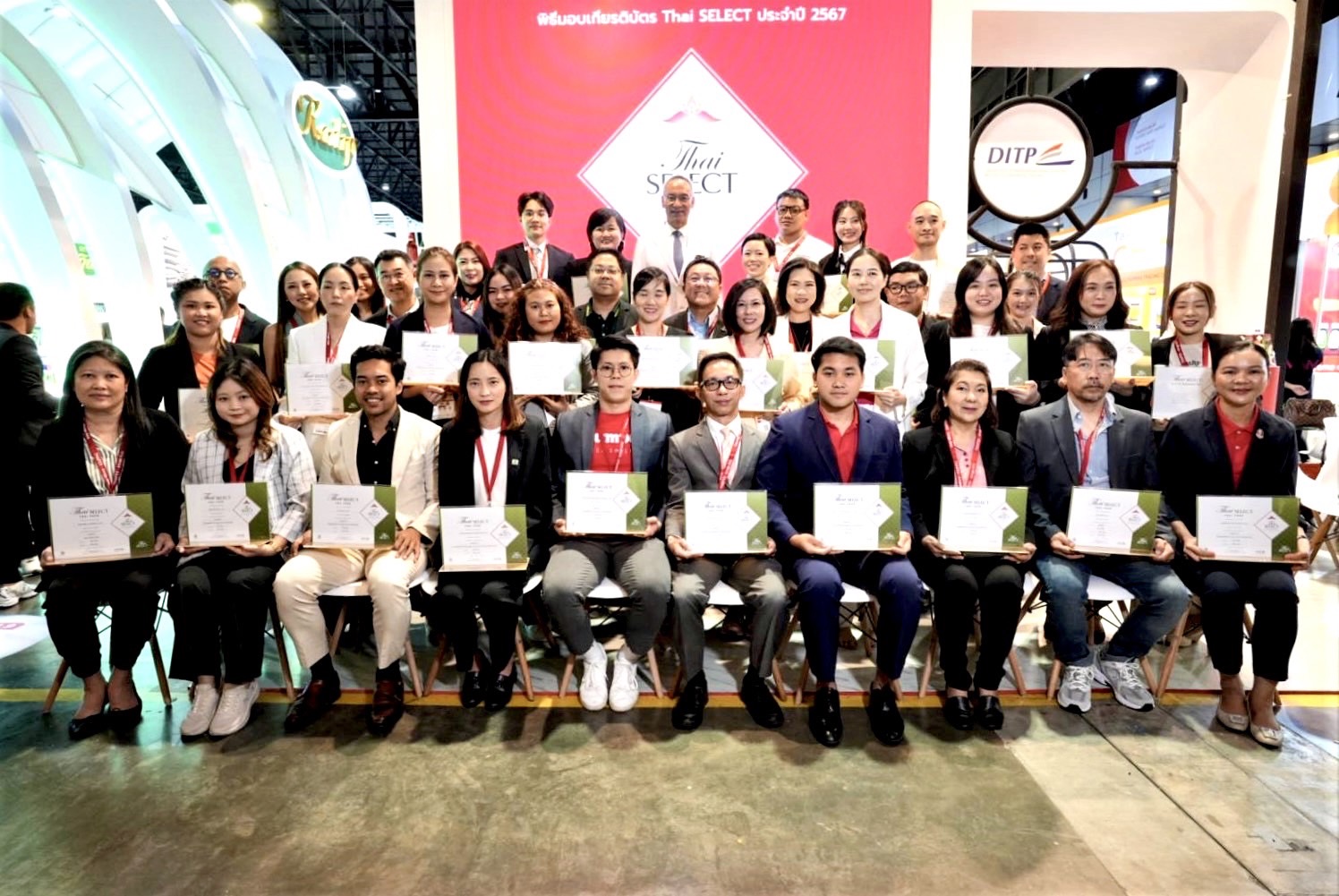 DITP เดินหน้ามอบ Thai SELECT ให้ 38 ผู้ประกอบการ การันตีผลิตภัณฑ์อาหารไทย ในงาน THAIFEX ANUGA ASIA 2024