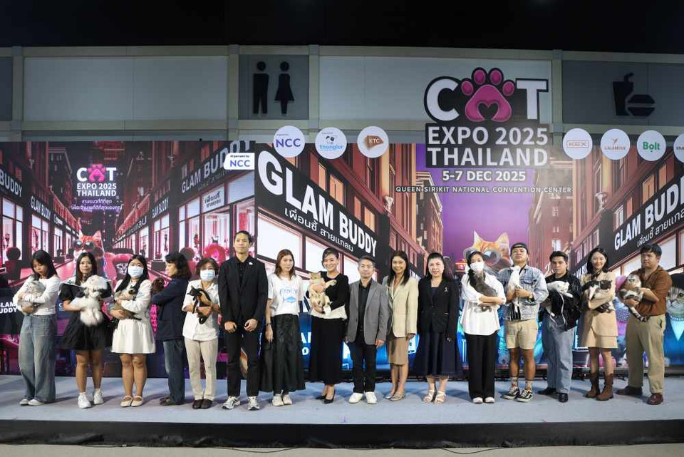  เปิดงาน Cat Expo Thailand เอาใจทาสแมวส่งท้ายปี