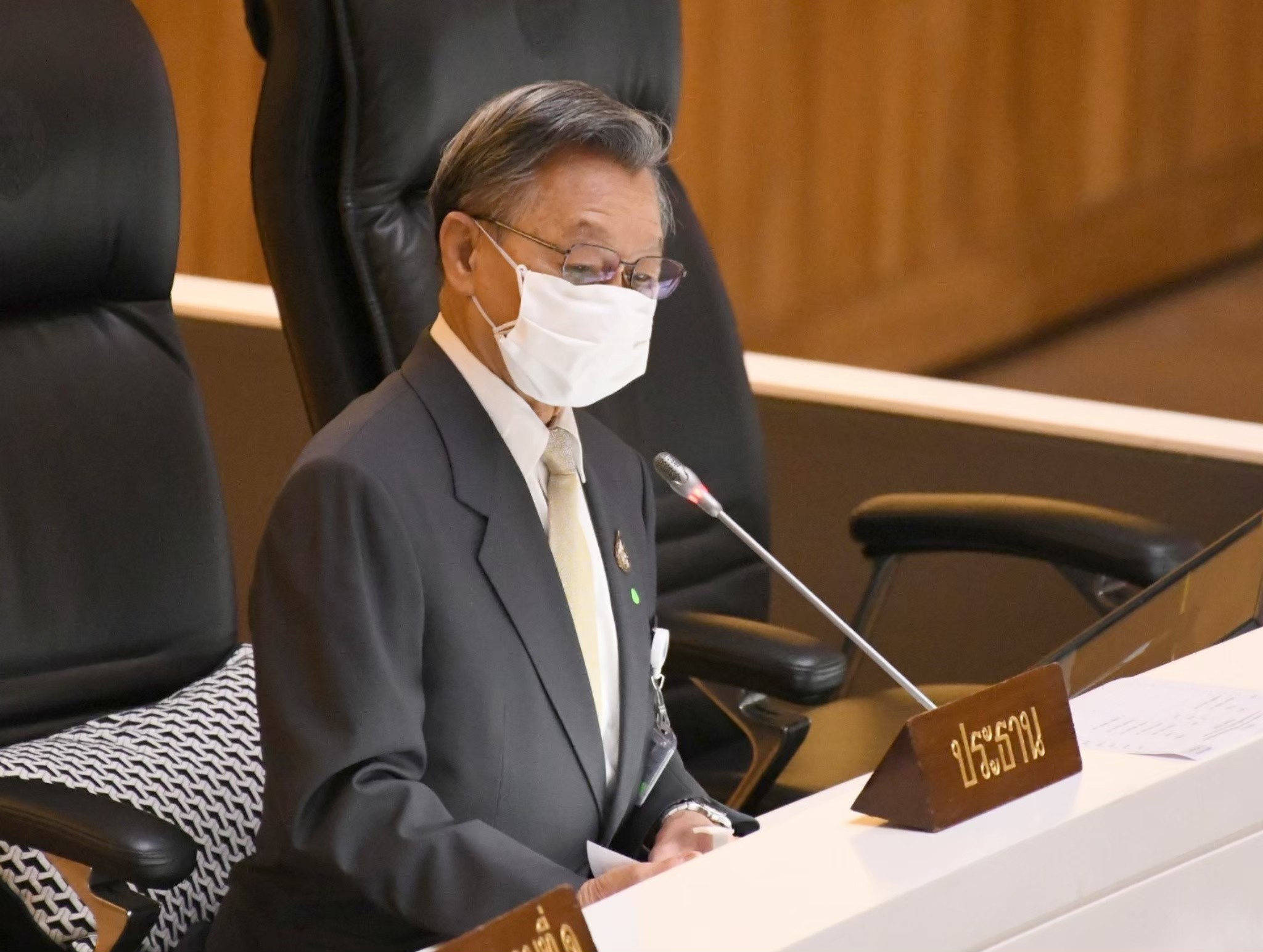 "ประธานสภาฯ" แจ้งส.ส.เหลือ ​482 คน หลัง "ธณิกานต์" หยุดปฏิบัติหน้าที่หลังศาลฏีการับคำร้องฝ่าฝืนจริยธรรมร้ายแรง 