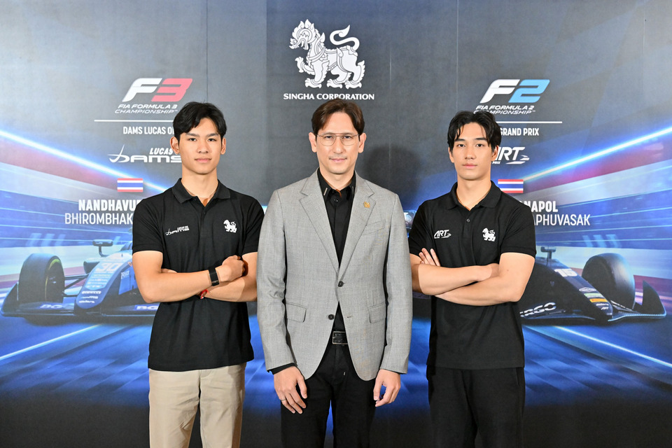  2 ดาวรุ่งไทย "เจม-เติ้น" ผงาดเวทีฟอร์มูล่า "สิงห์" ทุ่มหนุนเต็มฤดูกาล
