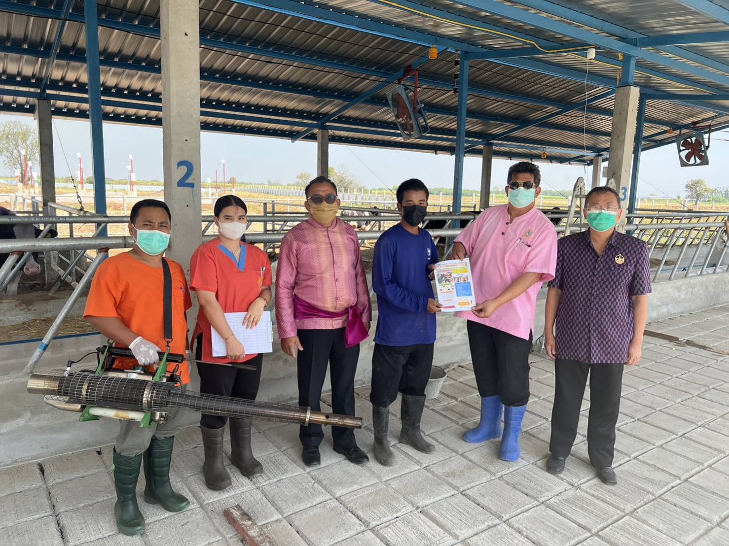 'ปศุสัตว์ลพบุรี'ระดมเจ้าหน้าที่เฝ้าระวังโรคลัมปี สกิน ไม่ให้ระบาดในวัว-ควาย