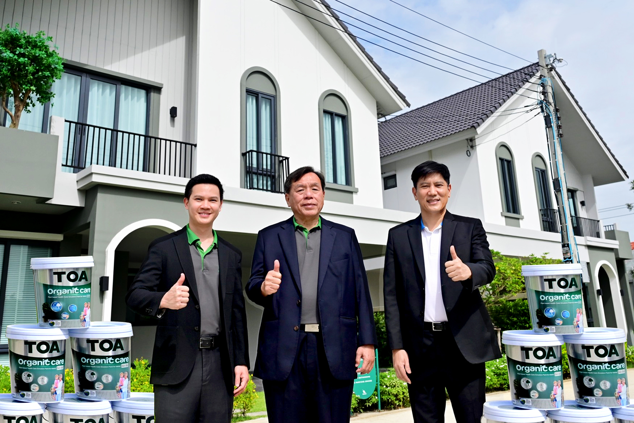 “PEACE” ผนึก “TOA” ส่งนวัตกรรมสี TOA Organic Care ประเดิมใช้โครงการ “เฌอรีน กรุงเทพกรีฑา-ร่มเกล้า”