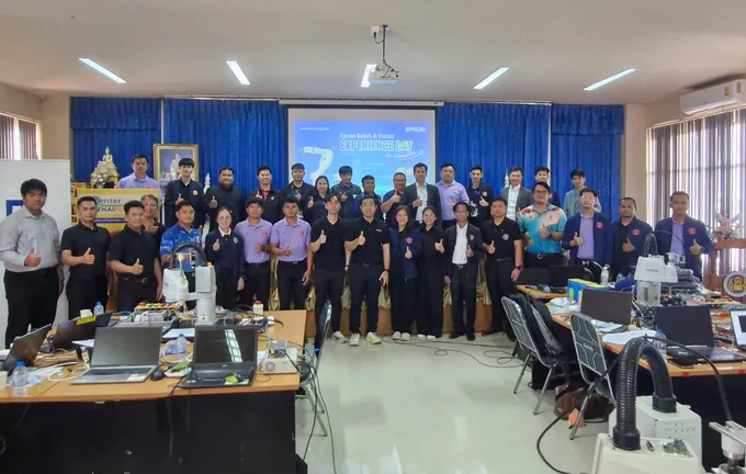 เอปสันจัด Robot Roadshow 2026 ปั้นบุคลากรหุ่นยนต์