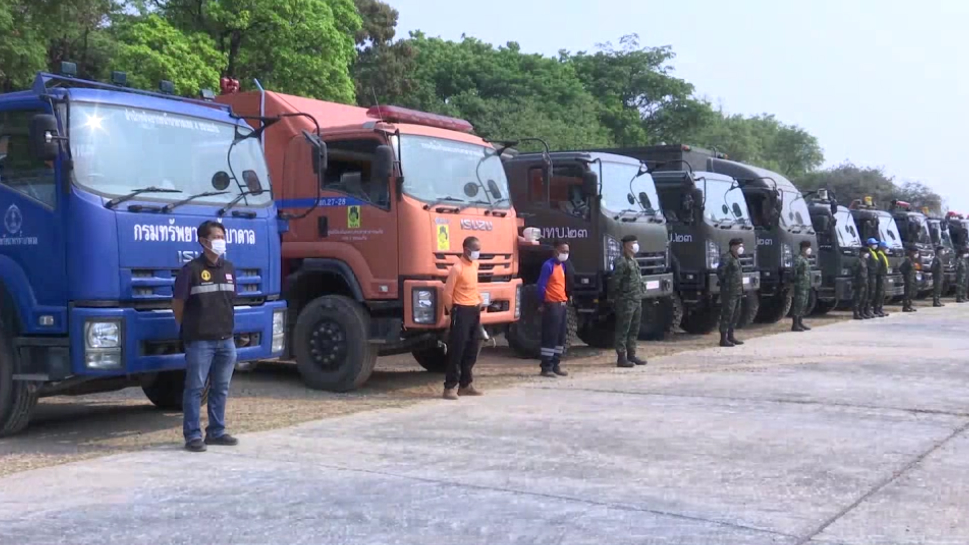 มทบ.23 เตรียมพร้อมรับมือภัยแล้งเต็มที่เร่งปล่อยขบวนรถน้ำช่วยเหลือ 