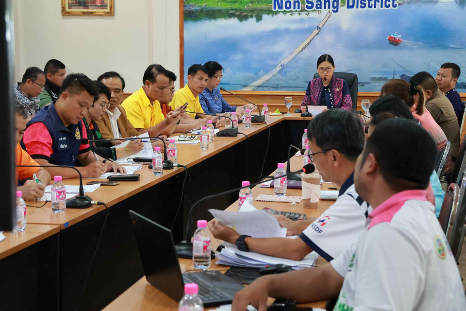   หนองบัวลำภูจัดแข่งขันเรือพายชิงชนะเลิศแห่งประเทศไทยสนามสุดท้ายชิงถ้วยพระราชทานฯ