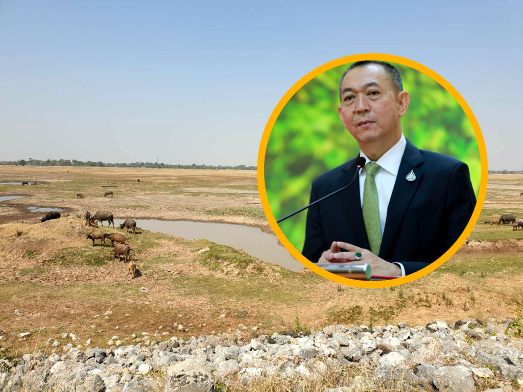 "เฉลิมชัย" เตรียมแผนรับมือภัยแล้ง พร้อมดูแลเกษตรกรที่เดือดร้อน