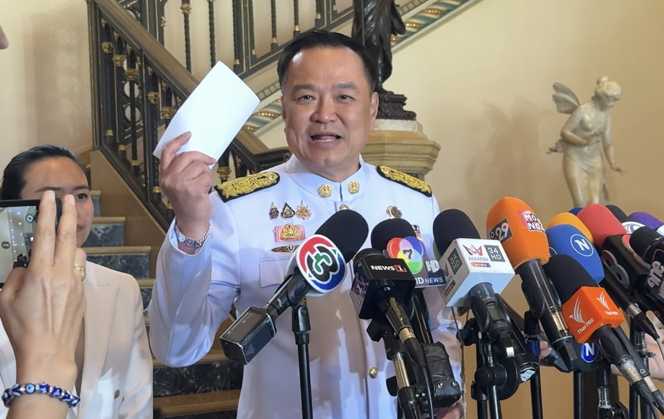 “อนุทิน” ยัน ไม่มีใครกดดัน “วรภัค” ลาออก ขอบคุณแสดงสปิริต บอกไม่ตั้งใครแทน ไม่กังวลมีเรื่องร้องเรียน