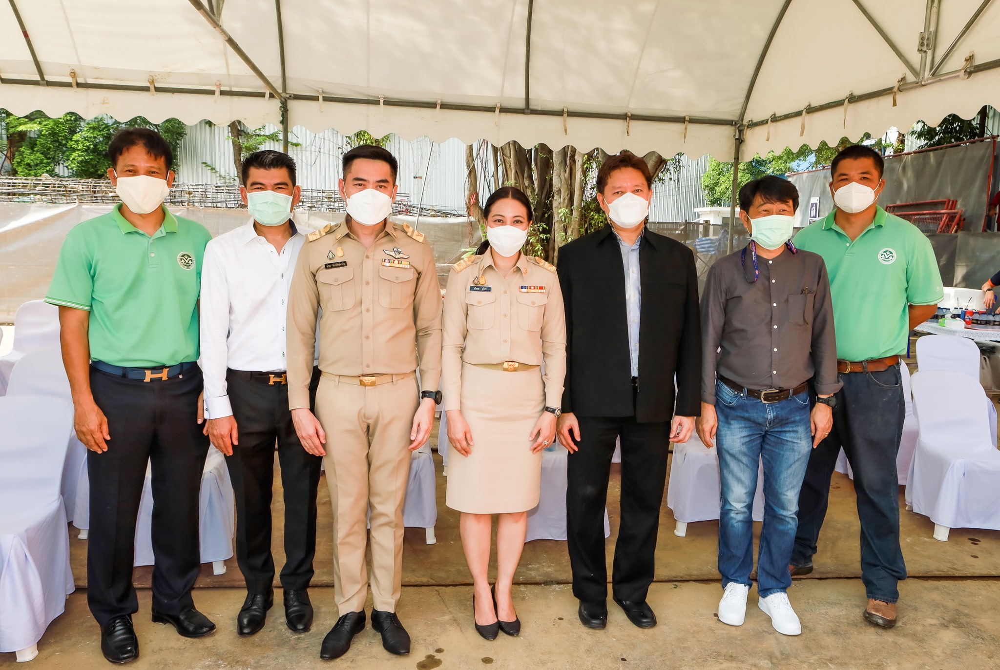 WGE ร่วมทำพิธีวางศิลาฤกษ์ โครงการก่อสร้างอาคารสีเขียว 