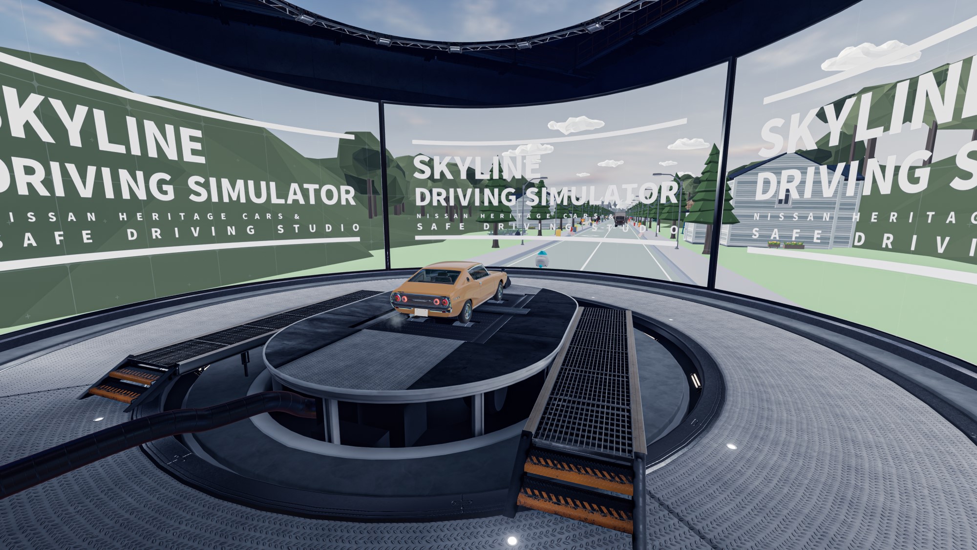 นิสสัน metaverse ศึกษาด้านความปลอดภัยการจราจร ผ่านโปรแกรม “Classic Nissan Heritage Cars & Safe Drive Studio”