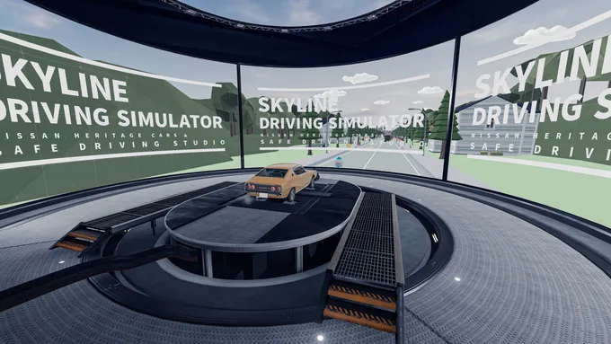 นิสสัน metaverse ศึกษาด้านความปลอดภัยการจราจร ผ่านโปรแกรม “Classic Nissan Heritage Cars & Safe Drive Studio”