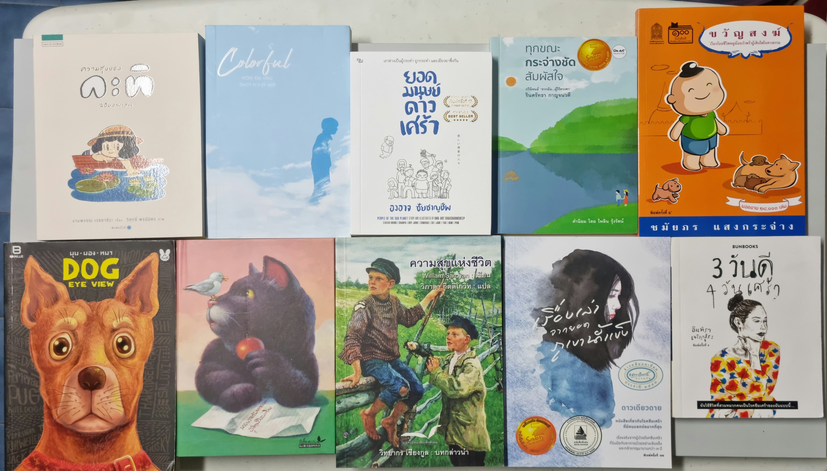 แผนงานฯการอ่าน สสส.เผย 10 เล่มหนังสือชวนอ่านสร้างพลังใจ ฝ่าด่านความเครียดภาวะซึมเศร้า ยุคโควิด-19