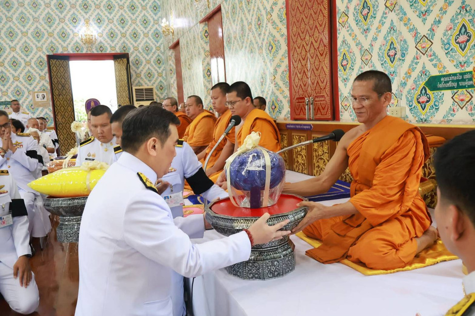 ป.ป.ช.อ่างทองจัดพิธีถวายผ้าพระกฐินพระราชทาน ประจำปี 68 พุทธศาสนิกชนร่วมทำบุญกว่า 2.8 ล้าน