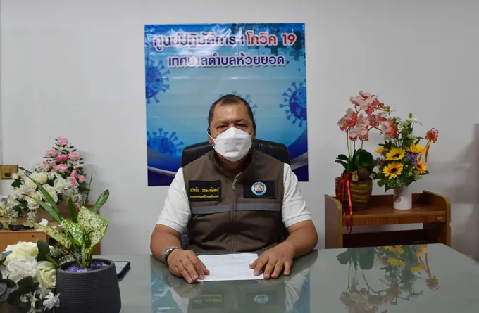 ทต.ห้วยยอด ปรับปรุงแผงการค้าพร้อมให้ปฏิบัติตามมาตรการ D-M-H-T-T-A อย่างเคร่งครัด