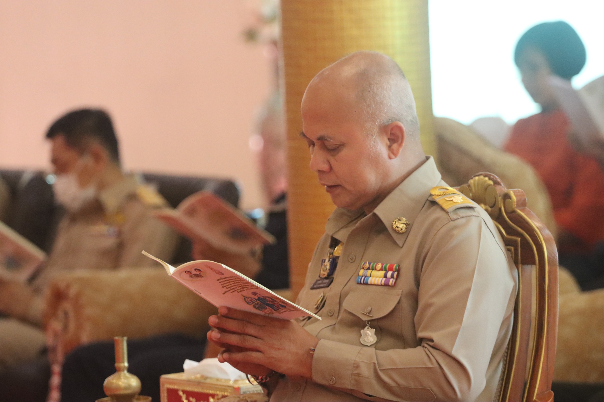 จ.อุดรธานี ประกอบพิธีเจริญพระพุทธมนต์ถวายพระพรสมเด็จพระเจ้าลูกเธอเจ้าฟ้าพัชรกิติยาภา