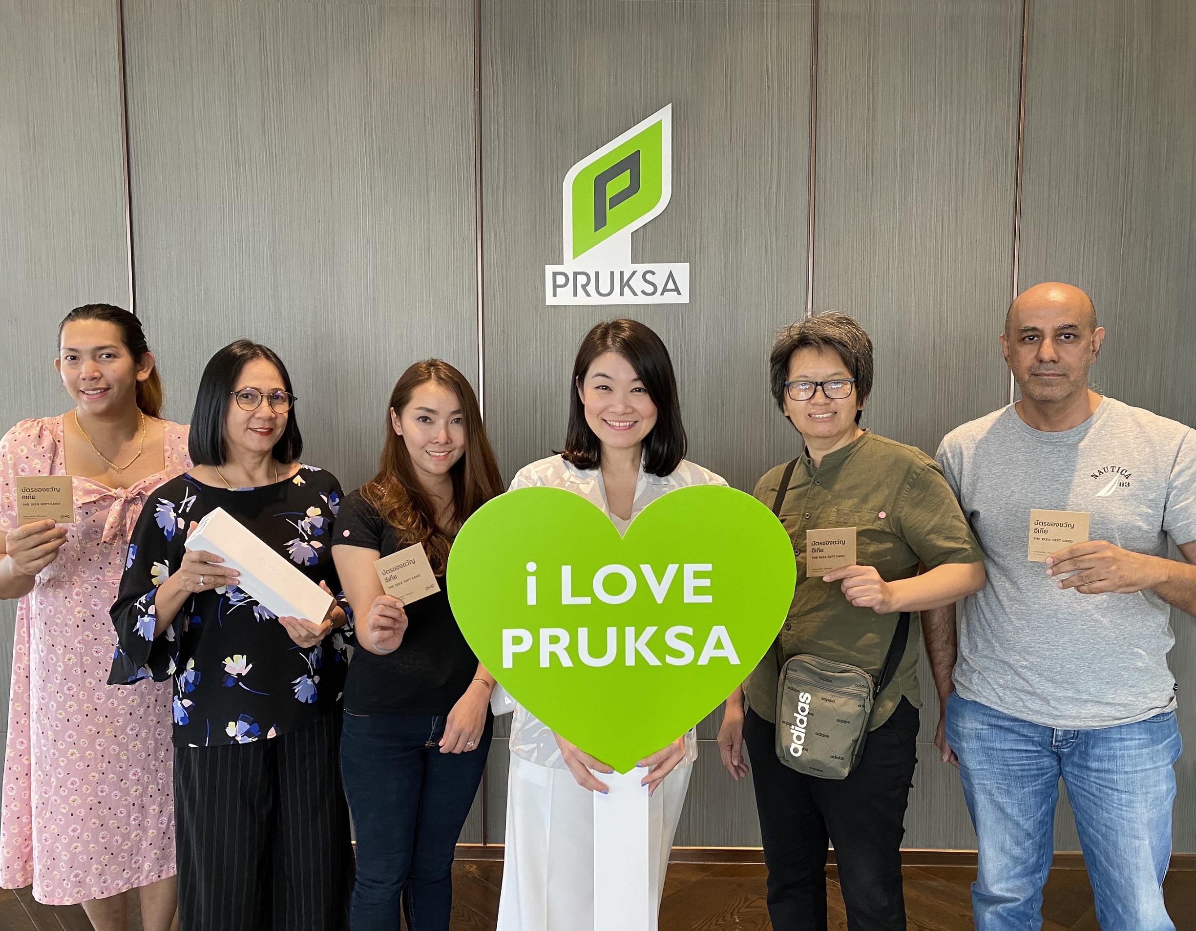 Pruksa Member มอบของขวัญสุดพิเศษให้สมาชิกที่แนะนำเพื่อนซื้อโครงการพฤกษาที่มียอดสูงสุด  
