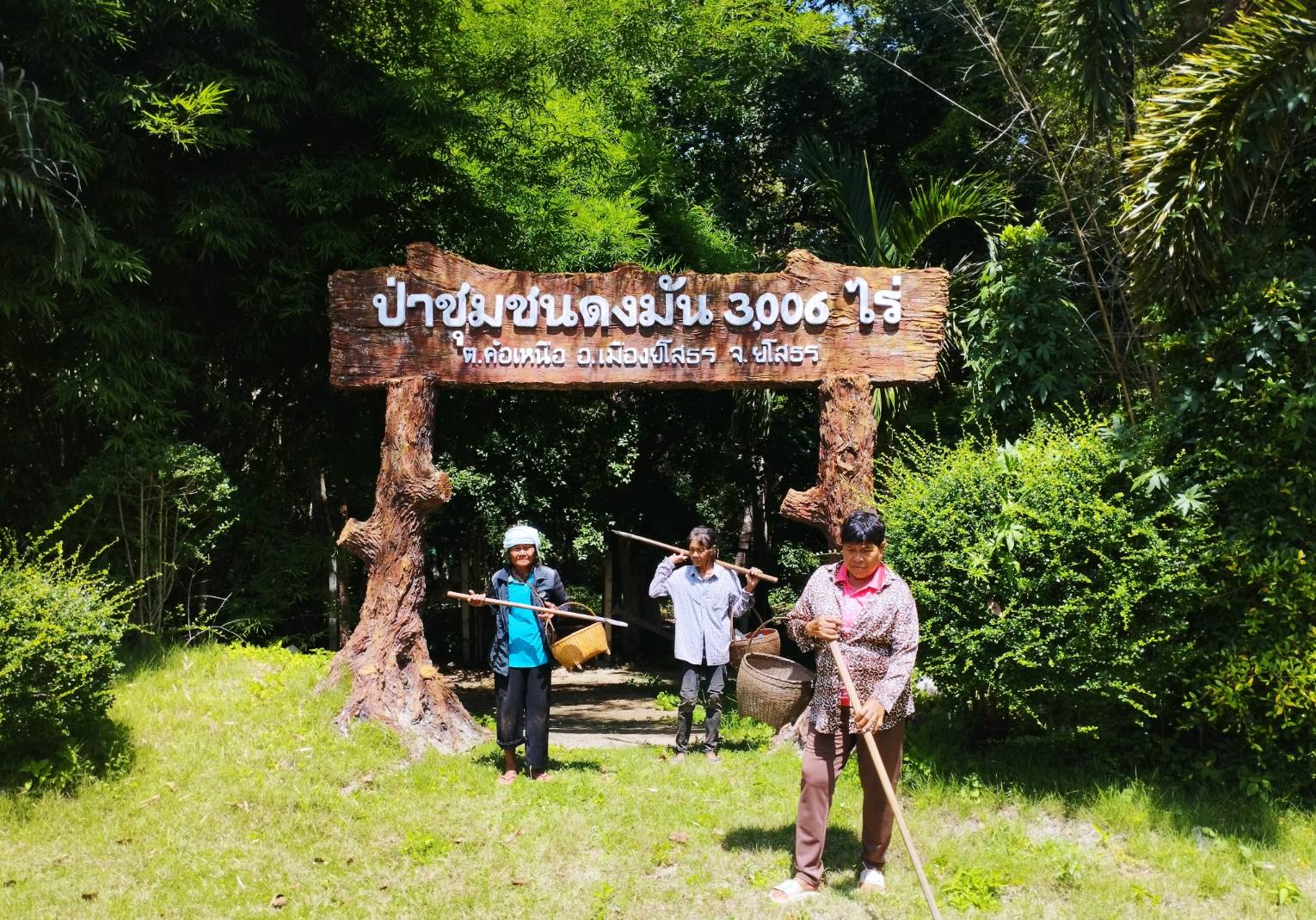 หนองอึ่ง โครงการอันเนื่องมาจากพระราชดำริ แหล่งอาหารที่อุดมสมบูรณ์ของจังหวัดยโสธร