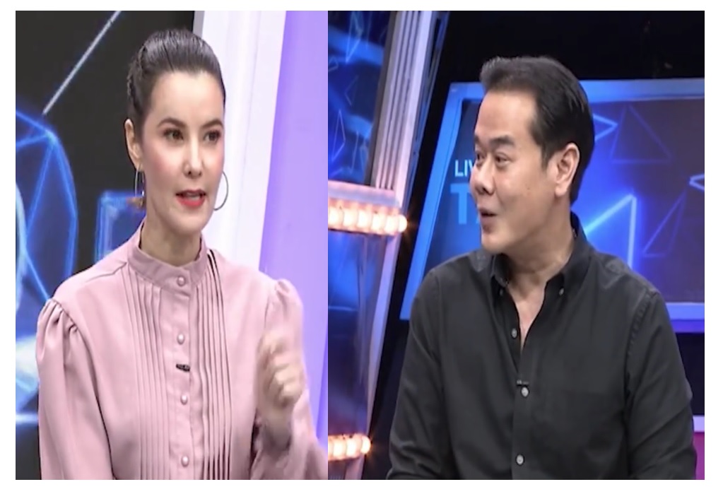 'เป๊ก'ลั่นกลางรายการแฉ คงเป็นคู่เวรคู่กรรม ยอม ธัญญ่า เป็นเมียยืนหนึ่งที่เมียทั้งประเทศเอาเป็นแบบ 