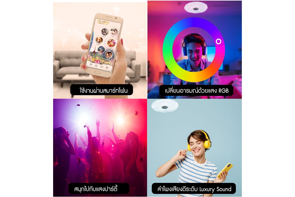 เปลี่ยนบ้านให้เก๋ไก๋ ด้วยโคมไฟ เรเซอร์ นวัตกรรมโคมไฟ Racer AI สั่งงานด้วยเสียงไทย ไม่มีเน็ตก็ใช้ได้!