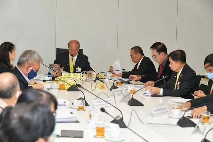 รองอธิบดีกรมชลฯ ร่วมประชุมกมธ.ปกครอง พิจารณาศึกษาแนวทางบริหารประตูระบายน้ำสุรัสวดี แก้น้ำท่วมในลุ่มน้ำก่ำ