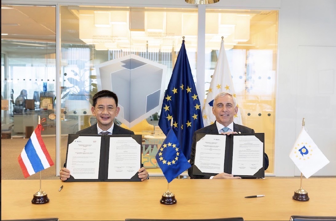 กรมทรัพย์สินทางปัญญาจับมือ EUIPO เปิดช่องผู้ประกอบการไทยจดเครื่องหมายการค้าและสิทธิบัตรออกแบบในยุโรปสะดวกรวดเร็ว