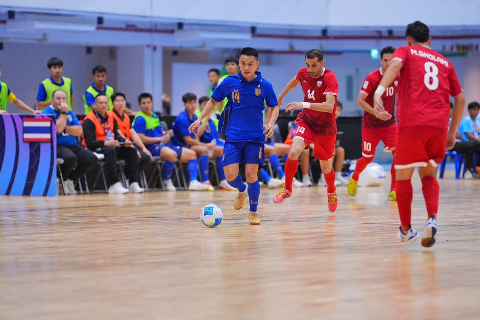 ฟุตซอลไทย อัด อัฟกานิสถาน 6-1 คว้าชัยสองนัดรวด รั้งจ่าฝูงศึกคอนติเนนทัล 2026