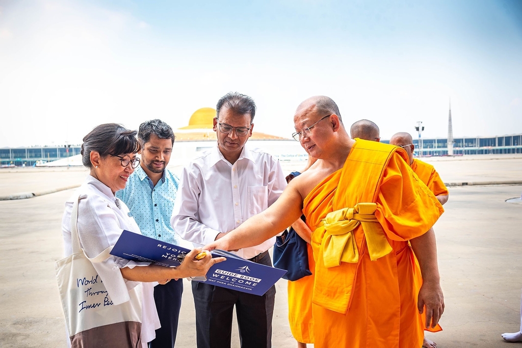 "พระวิเทศธรรมาภรณ์" ต้อนรับเอกอัครราชทูตเนปาล หารือสร้างความดีสากลแก่ชุมชน-โรงเรียน ในเนปาล 