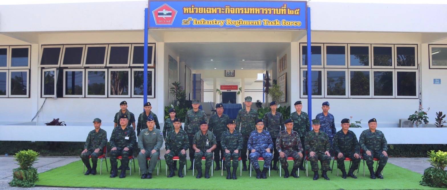 ผช .หน.บกศบท.ตรวจเยี่ยมขายแดนระนอง  