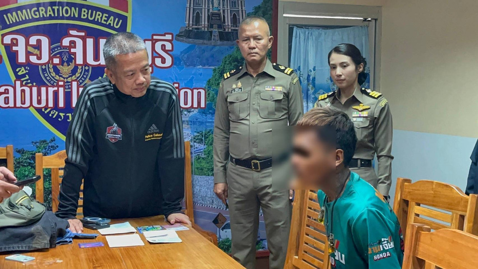 รวบโจรชิงทองสมุทรปราการ คาด่านบ้านแหลม จันทบุรี ขณะเตรียมหนีข้ามแดน
