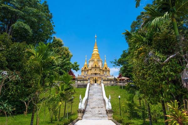  ชาวเบตงร่วมบวงสรวงบูรณปฏิสังขรณ์ "พระมหาธาตุเจดีย์พระพุทธธรรมประกาศ"