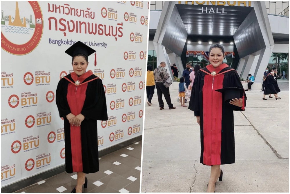 ต้อนรับบัณฑิตใหม่ 'ฮาย อาภาพร' คว้าปริญญา ม.กรุงเทพธนบุรี