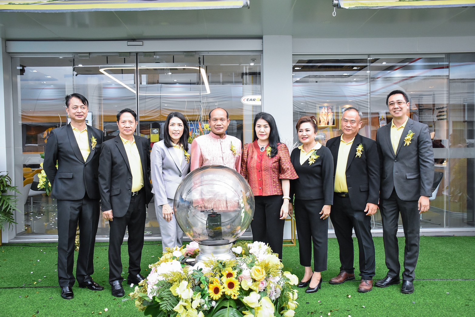 ร้อยเอ็ดเปิดสำนักงานใหม่ ธนาคารกรุงศรีอยุธยา จำกัด (มหาชน) สาขาธุรกิจยานยนต์ 