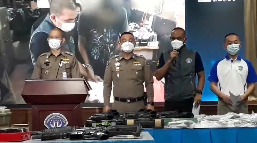 กองปราบขยายผลทลายเครือข่ายค้าอาวุธปืนออนไลน์ ยึดของกลางเป็นอาวุธปืน เครื่องกระสุน และวัตถุระเบิด กว่า 1,000 ชิ้น