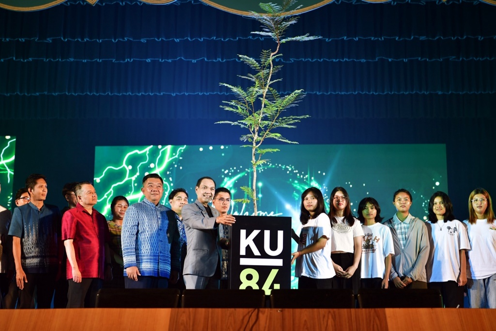 อธิการบดี ม.เกษตรศาสตร์ ต้อนรับนิสิตใหม่ “Proud to be KU 84” สู่รั้วนนทรี