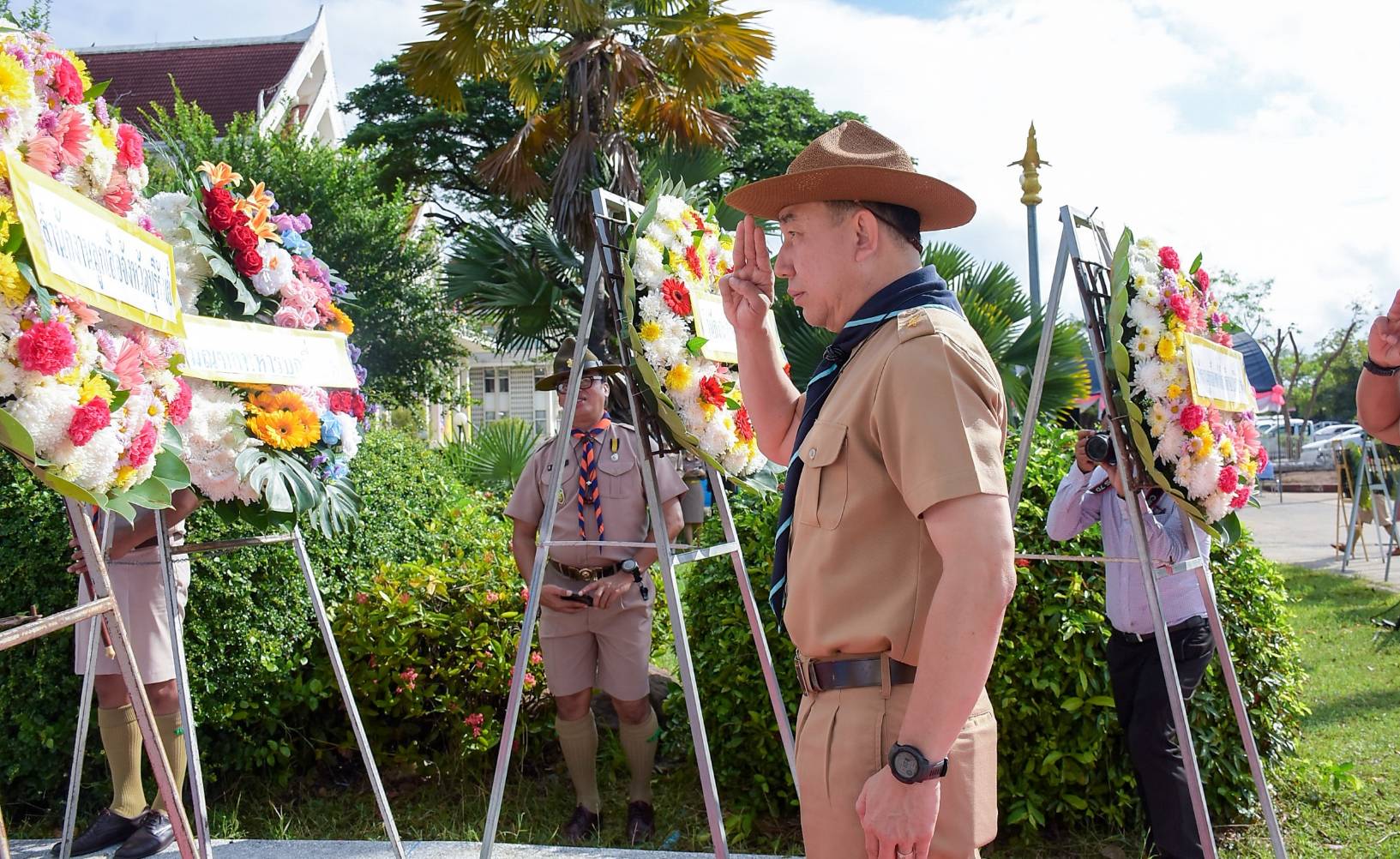 บุรีรัมย์ประกอบพิธีถวายราชสดุดีเนื่องในวันสมเด็จพระมหาธีรราชเจ้า​  