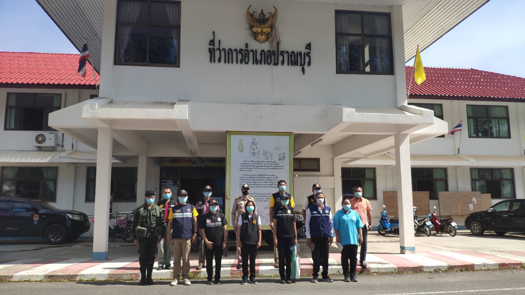 ศนชล.ตรวจแรงงานต่างด้าว โรงงาน- ที่พัก -แคมป์คนงาน คัดกรองโควิด 