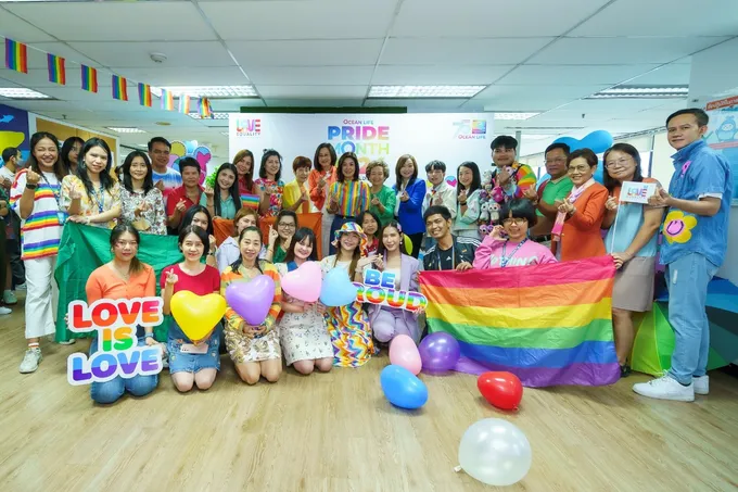 OCEAN LIFE ไทยสมุทร เปิดพื้นที่ความรัก Let’s Love Pride Month 2024