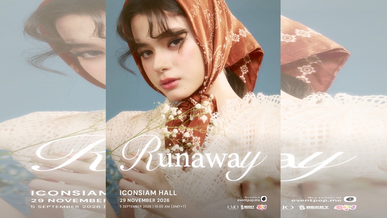 “เบ็คกี้ รีเบคก้า” ชวนแฟนสัมผัสโมเมนต์พิเศษ “Runaway Concert 2026” 29 พ.ย.นี้