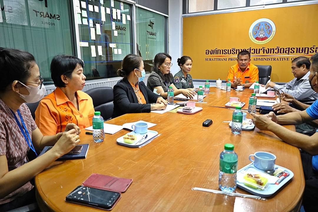 อบจ.สุราษฎร์ฯ ประชุมหาแนวทางช่วยสนับสนุนงบจัดจ้างครูผู้ช่วยสอนเด็กนักเรียนบกพร่องทางการเรียนรู้