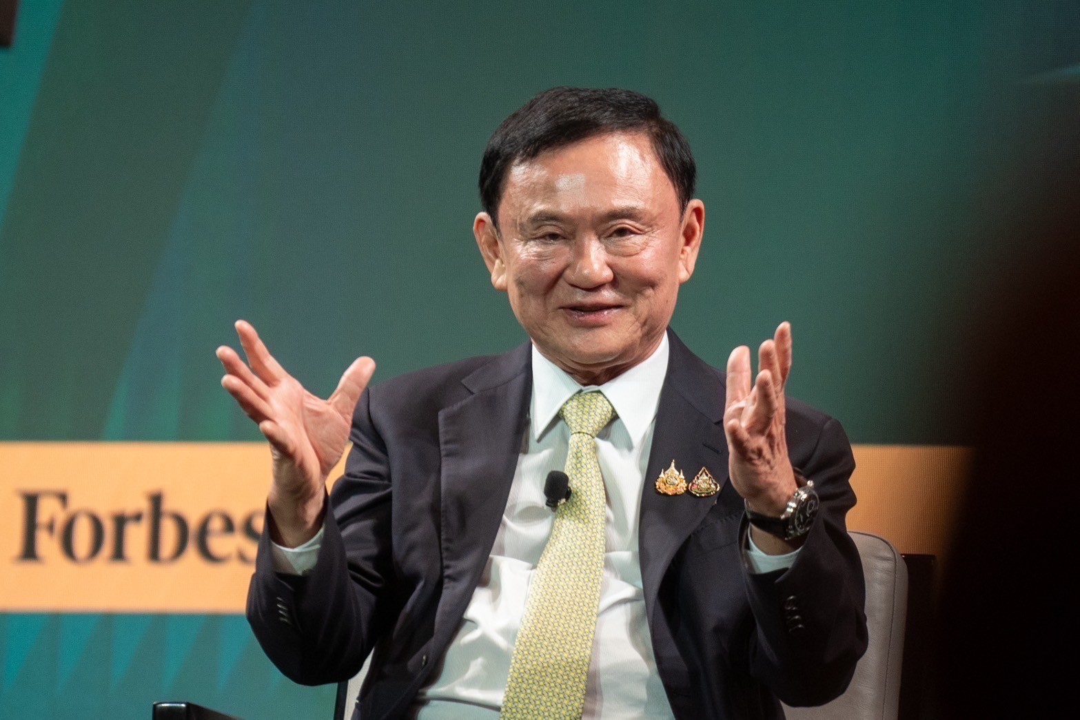 “ทักษิณ” ขึ้นเวที “Forbes” ลั่น โอเค ศาล รธน. ตัดสินคดีล้มล้างปกครองพรุ่งนี้ บอกชีวิตมีสวรรค์-นรก อย่าสนหมาเห่าระหว่างทาง
