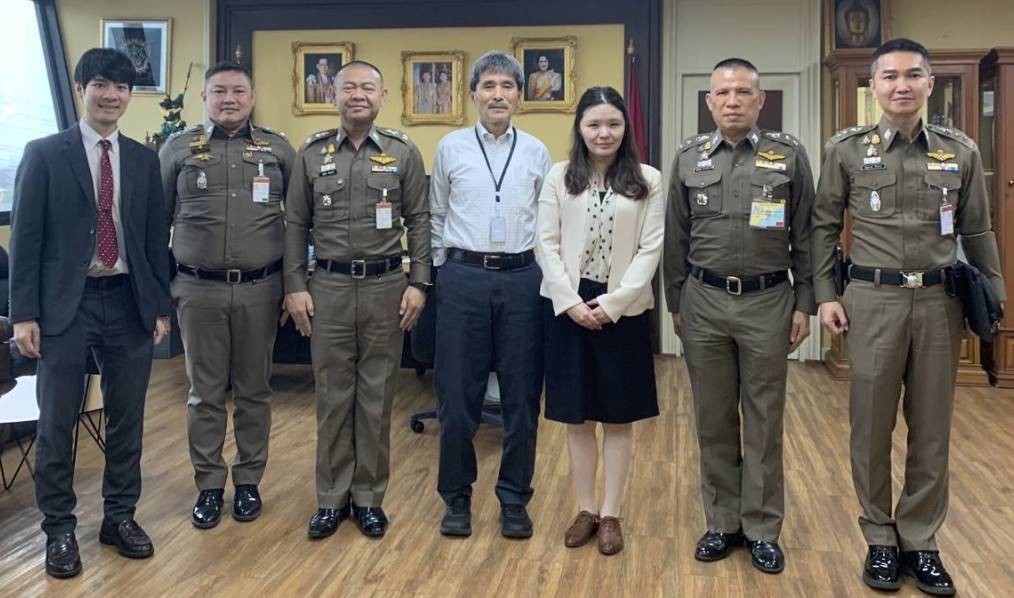 คณะตัวแทนจากประเทศญี่ปุ่น ( JICA) ศึกษาดูงานการแก้ไขปัญหาการจราจรพื้นที่ บก.จร.