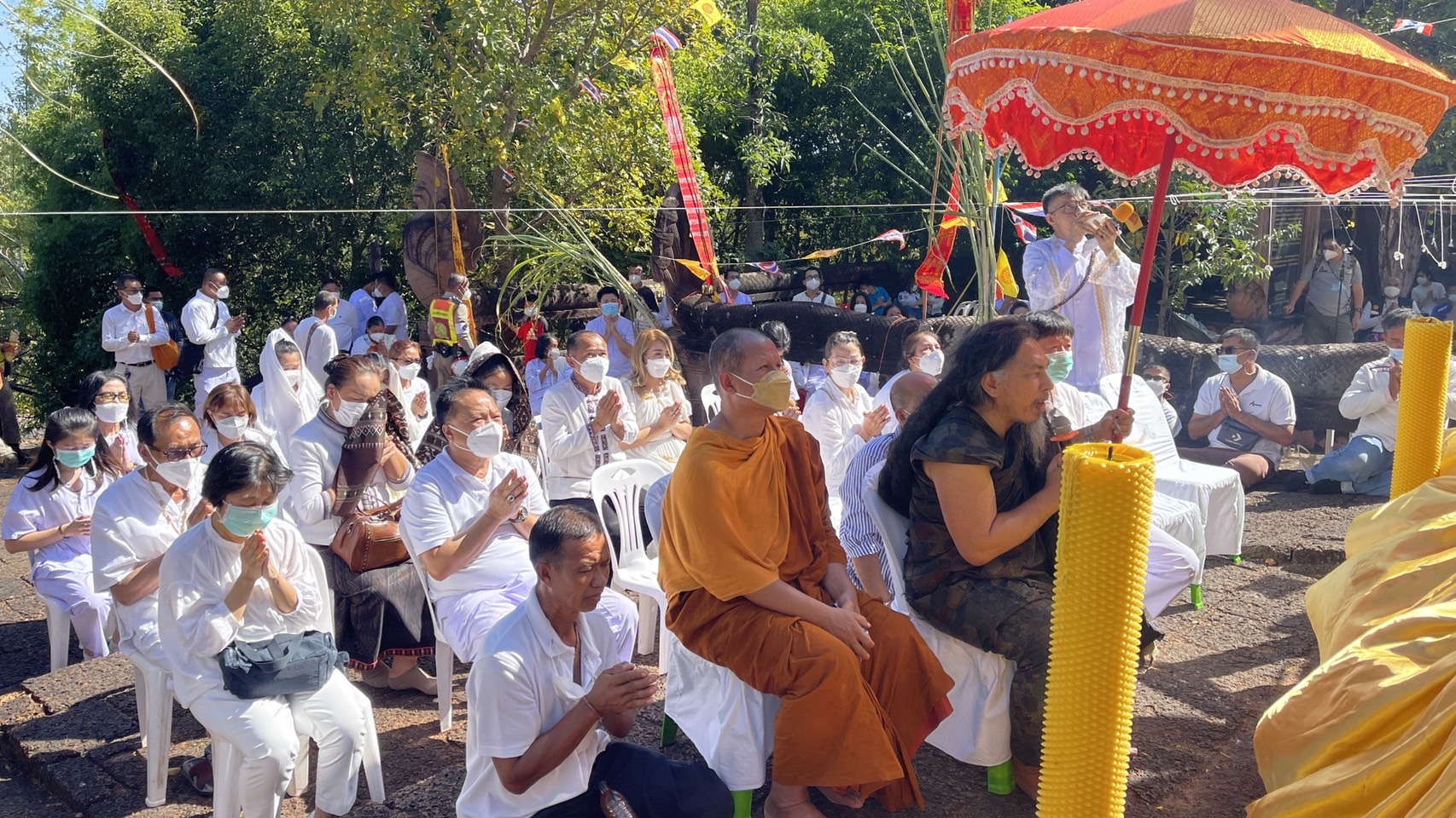 กาฬสินธุ์กระหึ่ม! พระสงฆ์20จว.อีสานสวดอุปปาตะสันติหยุดสังฆเภทปัดเป่าสิ่งชั่วร้าย