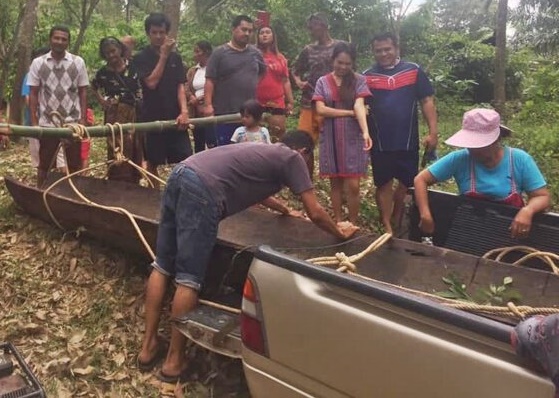 หนุ่มฝันประหลาด ตื่นมาเจอ"เรือตะเคียน"จมก้นคลองหวาด