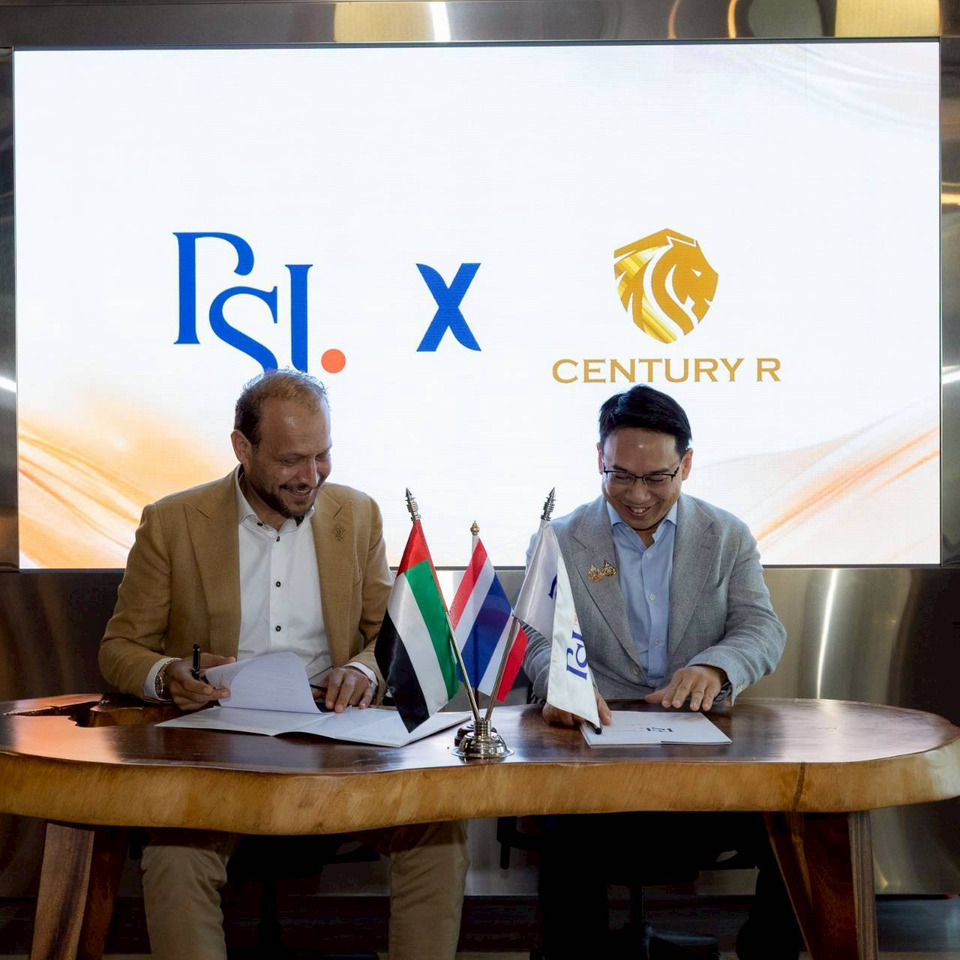 Century R จับมือ PSI พันธมิตรเชิงกลยุทธ์รายแรกในไทย เปิดทางลงทุนอสังหาฯ Ultra-Luxury UAE