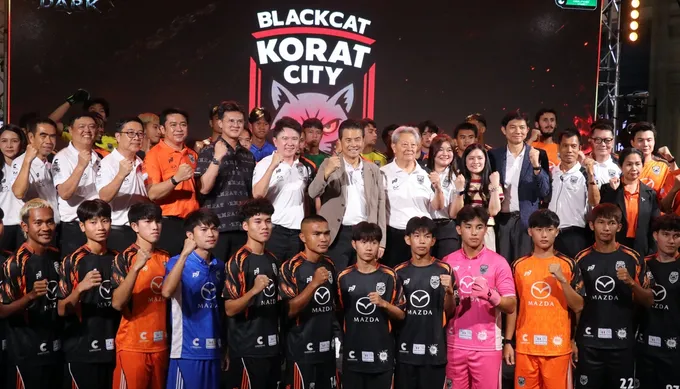 “เทวัญ” เปิดตัว “โคราช ซิตี้” ลั่นกลองรบสู้ศึกไทยลีก 3 ดันแข้งท้องถิ่นสู่ฟุตบอลอาชีพ
