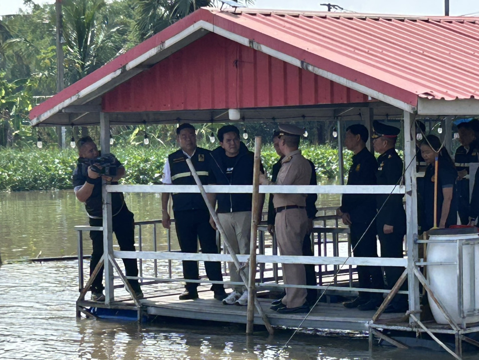 “รองอธิบดี ปภ.” ลงพื้นที่ฉะเชิงเทรา เร่งติดตามการระบายน้ำลุ่มเจ้าพระยาฝั่งตะวันออก
