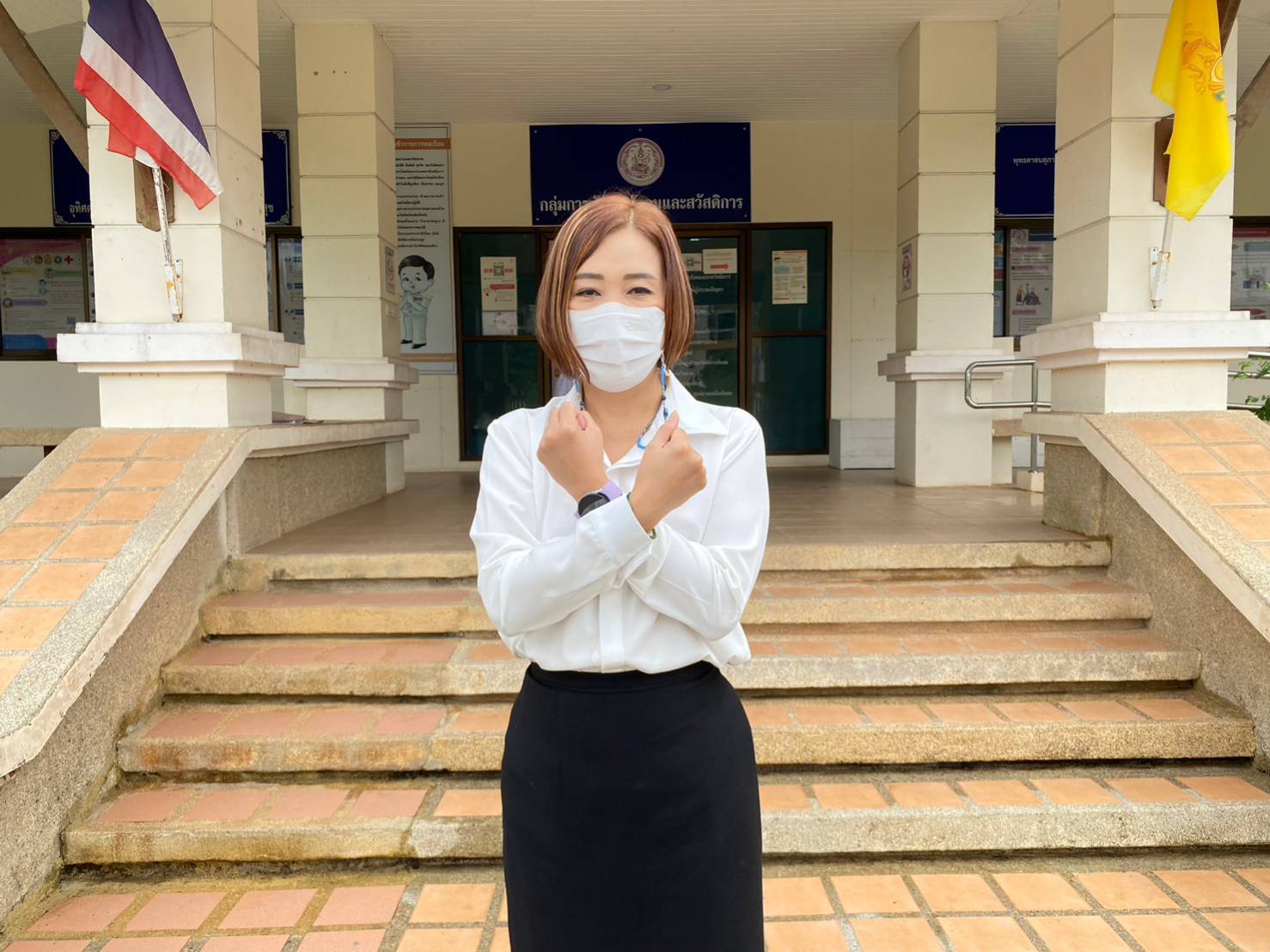  พม.สุราษฎร์ธานีโปร่งใสร่วมประกาศเจตนารมณ์ต่อต้านทุจริต        
