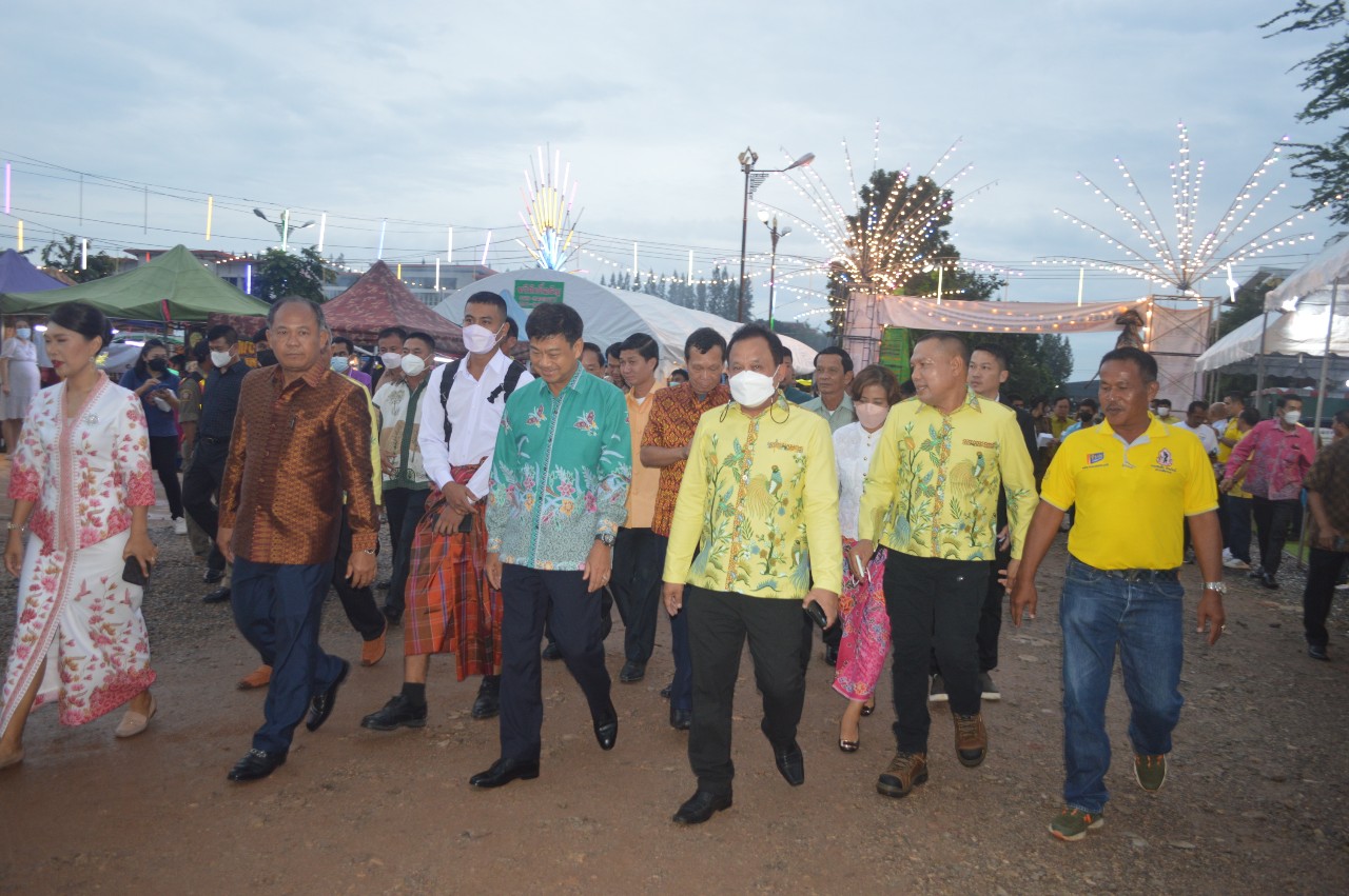 ชมรมชาวใต้สระแก้ว ร่วมจัดงานบุญประเพณีสารทเดือนสิบสองแผ่นดินไทย-กัมพูชา 