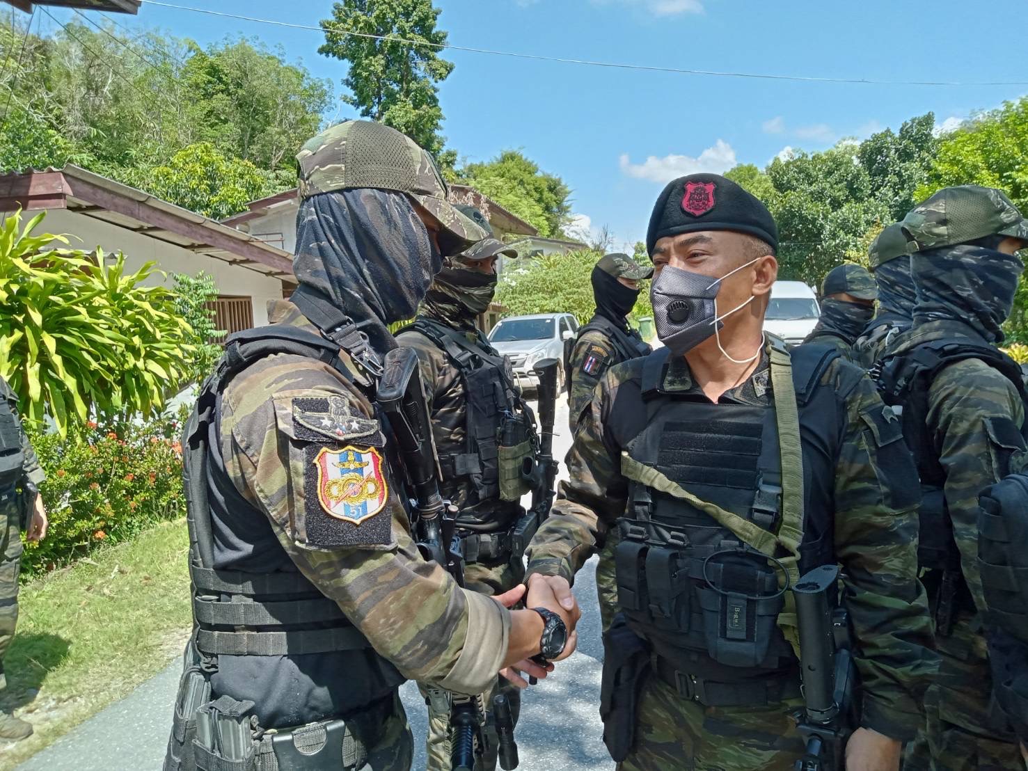 "พล.ต.ต.วันชนะ" ผบก.สอ.บช.ตชด. มอบหมาย "พ.ต.อ.อภิรัตน์" ตรวจเยี่ยม-ให้กำลังใจ กพ. ปฏิบัติหน้าที่ในพื้นที่  จชต.