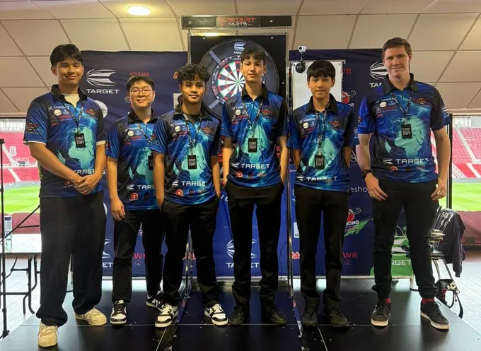 3 เด็กไทย สุดเจ๋ง! โชว์ศักยภาพ “ผู้นำ” จัดแข่งปาเป้าเยาวชน “Upstart Darts Youth Open 2025” 