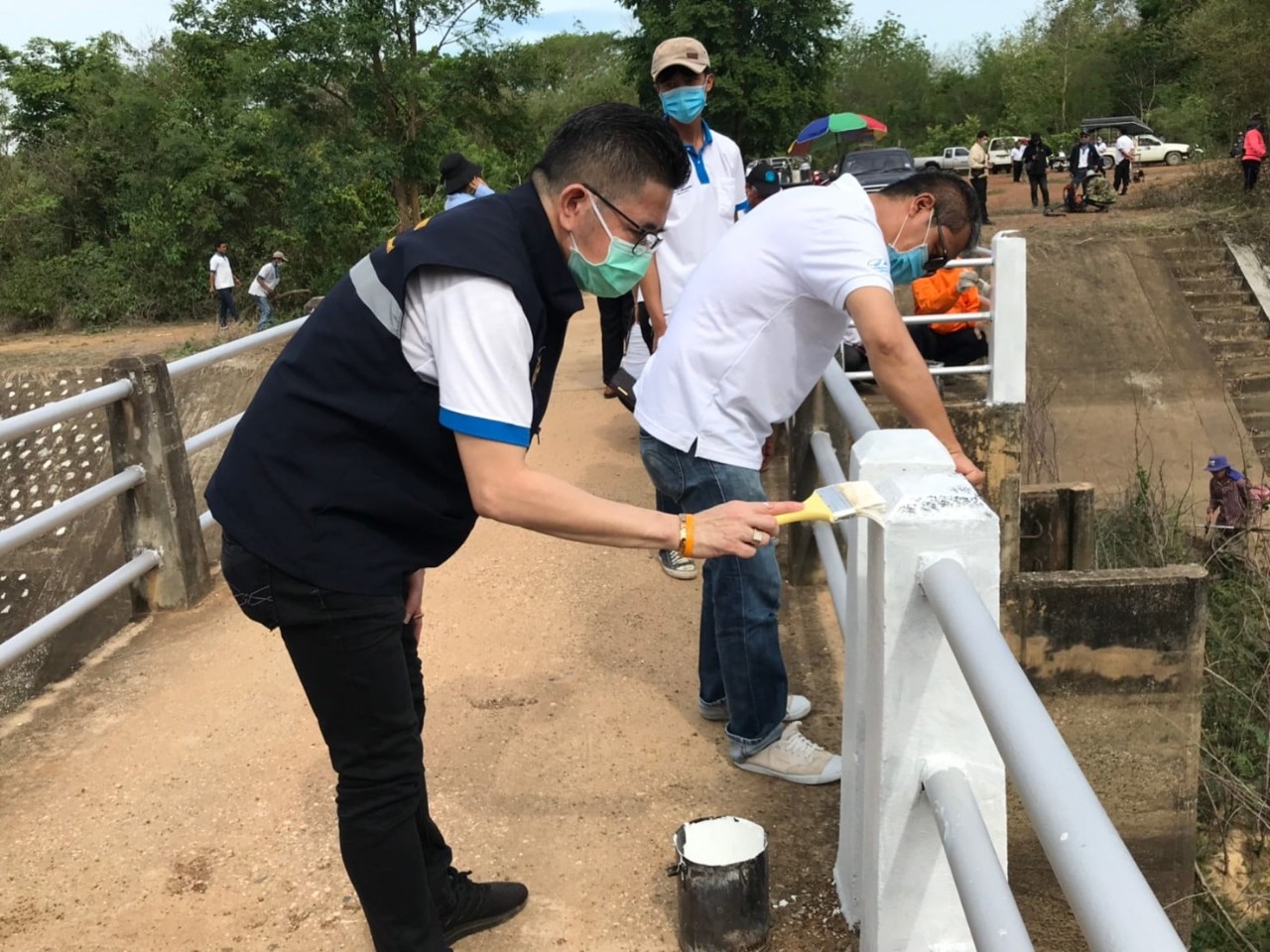 โครงการชลประทานอุตรดิตถ์   จัดกิจกรรมทำความสะอาดฝายป่าไร่ตำบลน้ำริด  เนื่องในวันคล้ายวันสถาปนากรมชลประทาน ครบรอบปีที่ 118  